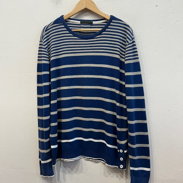 일꼬르소 스트라이프 니트 110