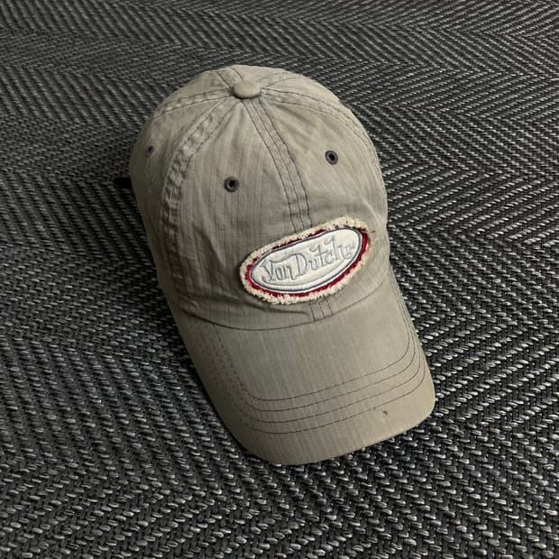 본더치 y2k 아카이브 패치 로고 볼캡 y 2935