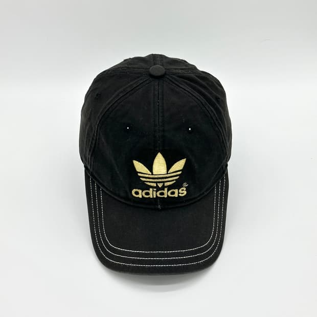 [F] 아디다스 골드 트레포일 볼캡 모자