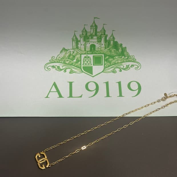 지방시 명품 목걸이 골드