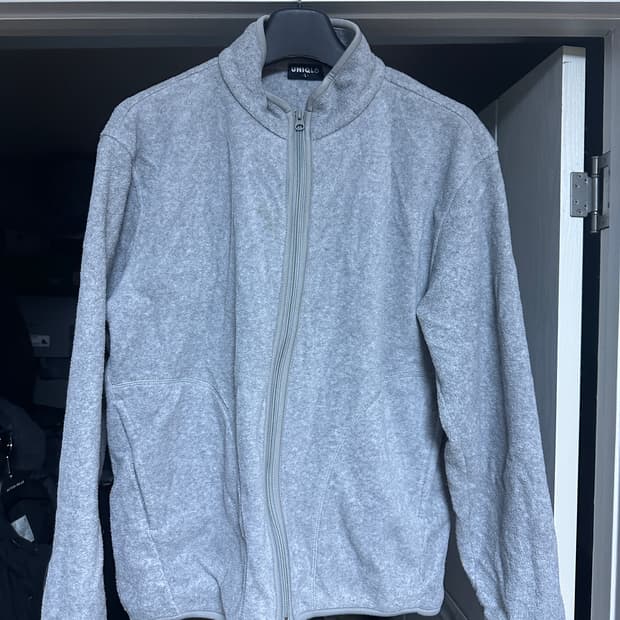 [L] 구형 유니클로 후리스 그레이