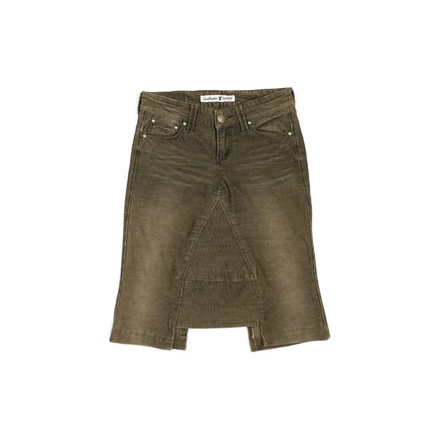 Back Number corduroy skirt 