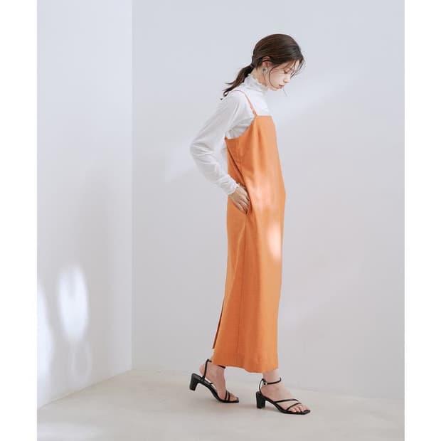 일본 브랜드 VIS 린넨 원피스