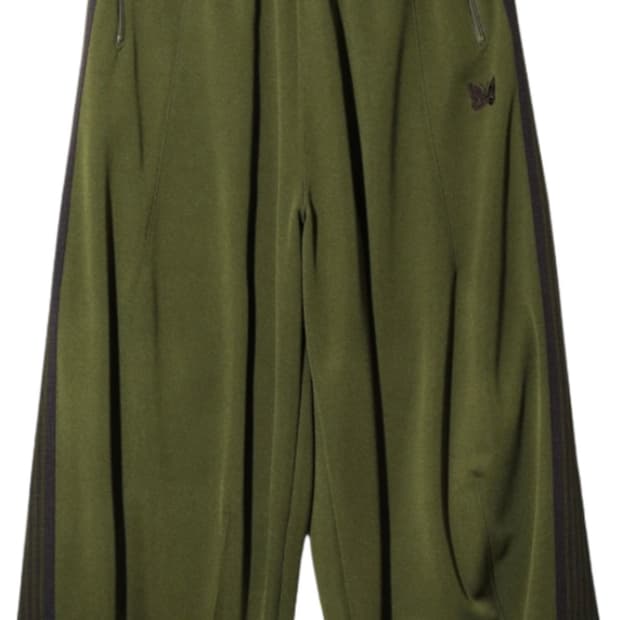 니들스 H.D. 트랙 팬츠 폴리 스무스 올리브