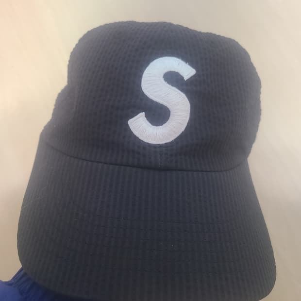 슈프림 시어서커 모자