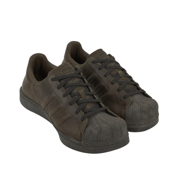 (290) 아디다스 아바바브 슈퍼스타 브라운 서플라이어 컬러