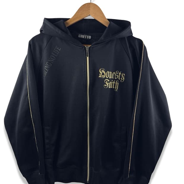 JPN Y2K 레터링 후드져지1961