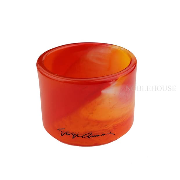 알마니 레드멀티 블랙로고 뱅글 팔찌