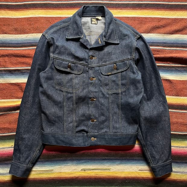 데드스탁 70s USA LEE 빈티지 리 220J 데님 자켓 101J
