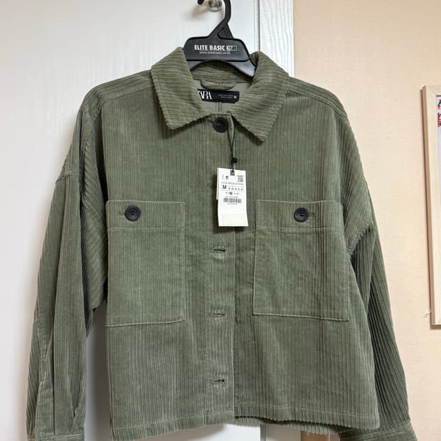 자라 코듀로이 셔츠