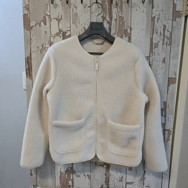 프로젝트W9 뽀글이 자켓 아이보리 85