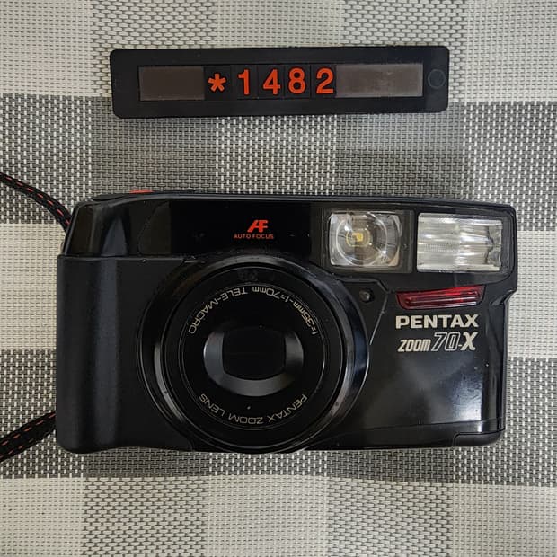 펜탁스 줌 70-X 데이터백 필름카메라