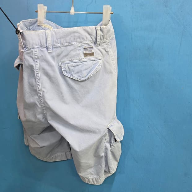 이태리 메이슨즈 워싱 피그먼트 카고 버뮤다 반바지like아메카지