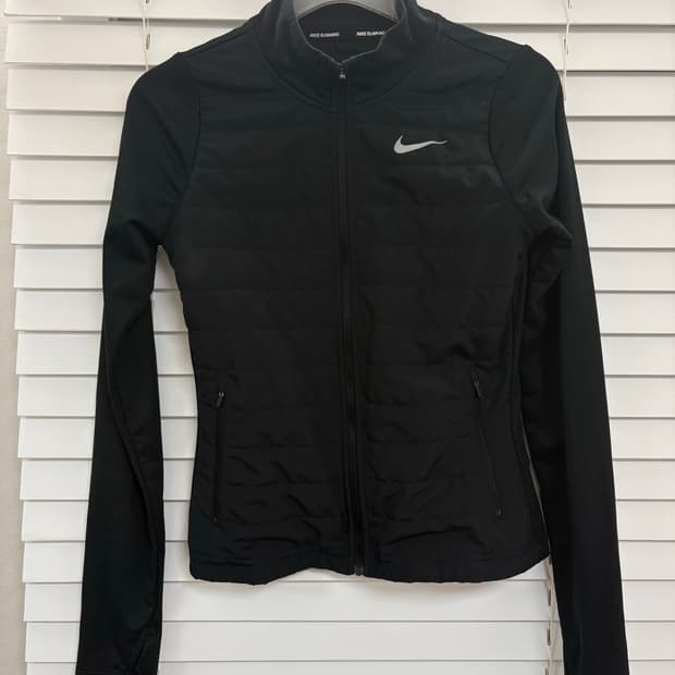 나이키 써마핏 여성 러닝 자켓 블랙 S