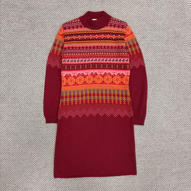 오일릴리 에스닉 니트 원피스 v1076