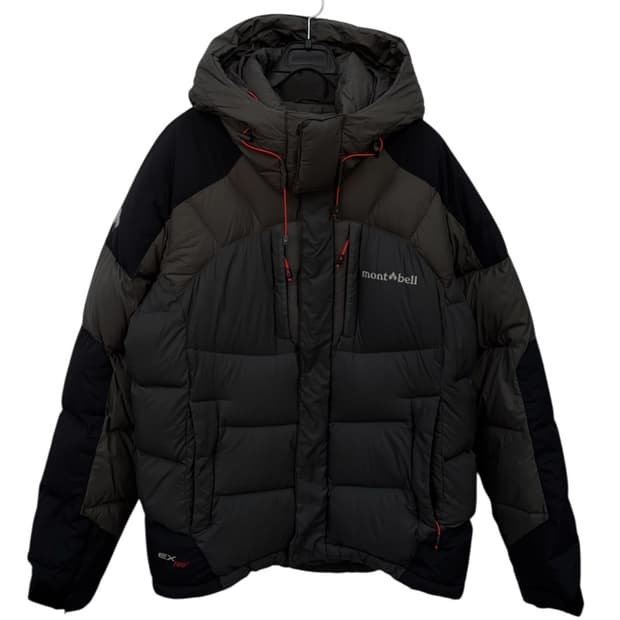 몽벨 후드탈착 다운패딩
