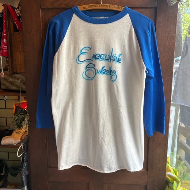 80’s Raglan Baseball Tee Made In USA