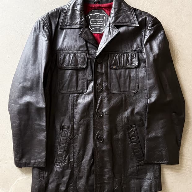 Leather De Paris Genuine Leather Jacket