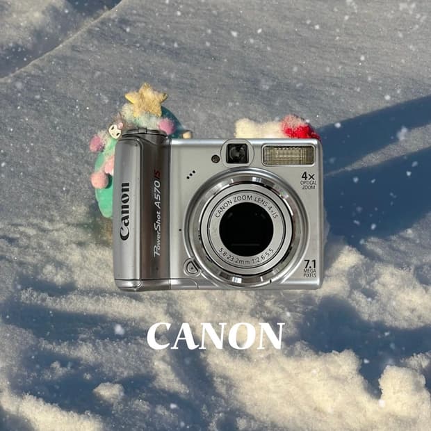 캐논 파워샷 A570 빈티지디카 디카 