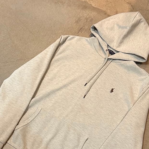 XL 폴로랄프로렌 베이지 후드티