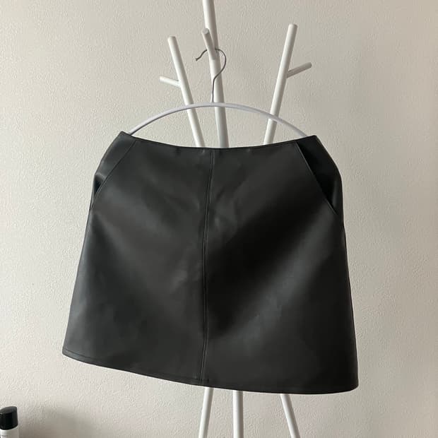 망고매니플리즈 mmp 가죽스커트 레더스커트 가죽치마
