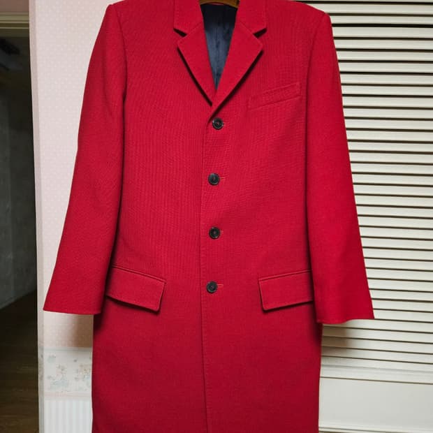 [명품] 발렌티노 싱글 울 코트 - 남성 코트