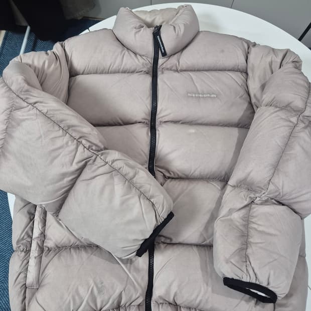 디스이즈네버댓 퍼텍스 오버다이드 다운 자켓 패딩 스톤 S