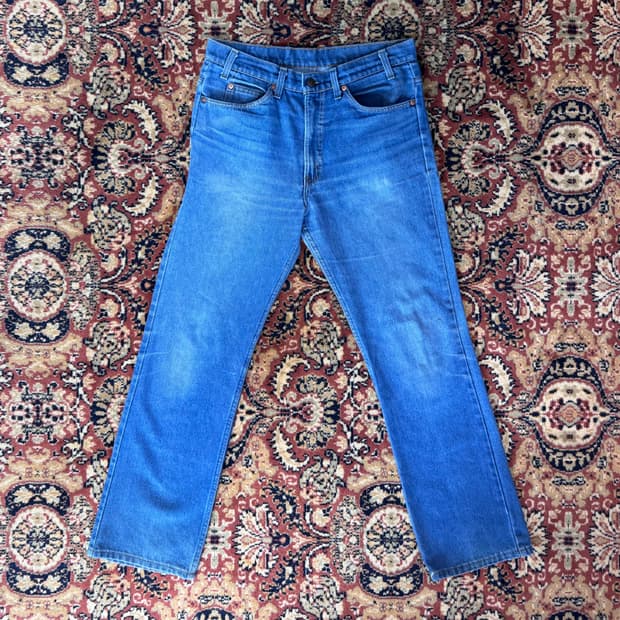 90s 빈티지 리바이스 516 오렌지탭 부츠컷 34 (697)