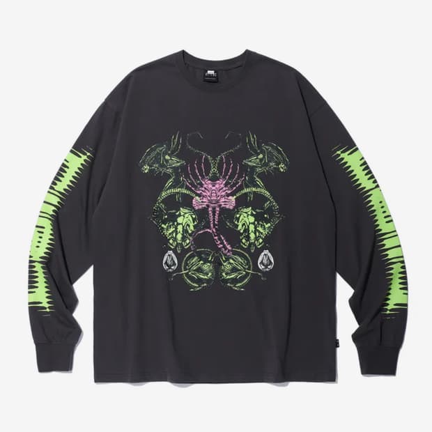 크리틱x에일리언 콜라보 긴팔 티셔츠 M 