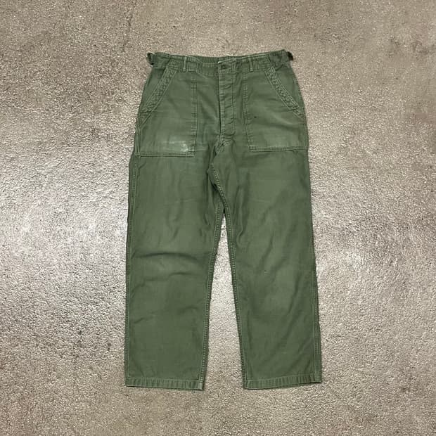 50s 오리지날 미군 OG-107 퍼티그 팬츠 (36“)