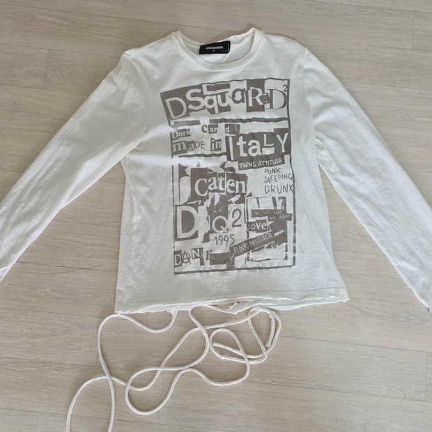 디스퀘어드2 여성 긴팔티