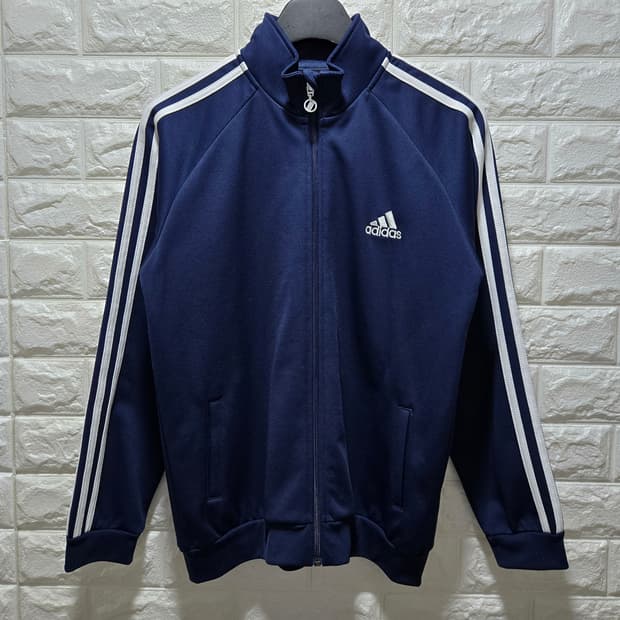 거의새것/ 아디다스 주니어 에센셜 삼선 트랙탑 져지 79