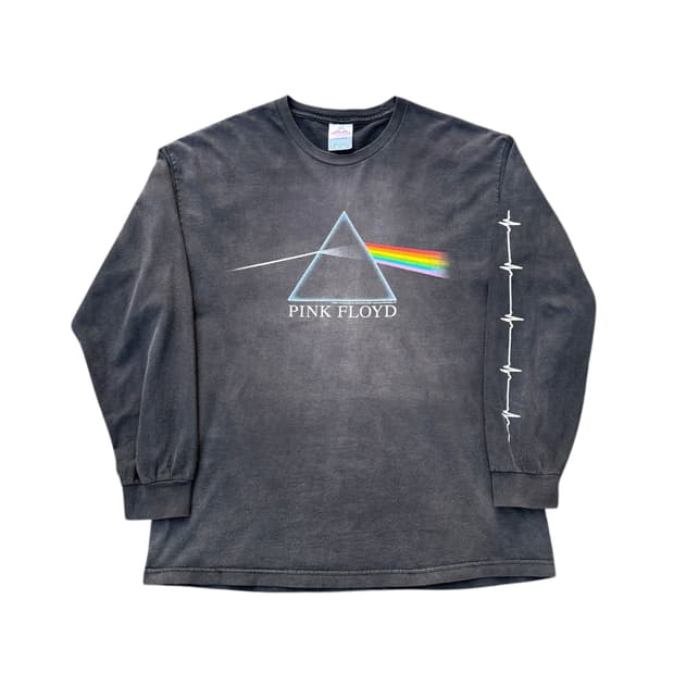 빈티지 04s 핑크플로이드 다크사이드 밴드 롱 슬리브