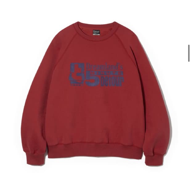테켓 Minute Sweatshirt Red