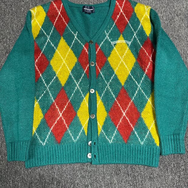 디스이즈네버댓 아가일 가디건 S