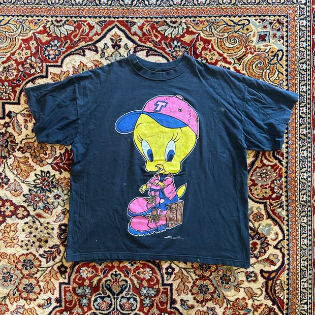 90s 워너브라더스 트위티 '힙합 키드'- XL