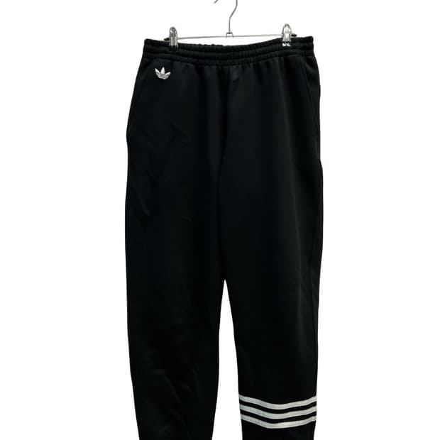 아디다스 뉴클래식 스웨트팬츠 블랙 클라우드 화이트