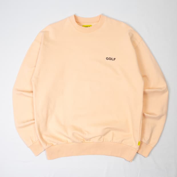 골프왕 3D 브라운 로고 스웻셔츠