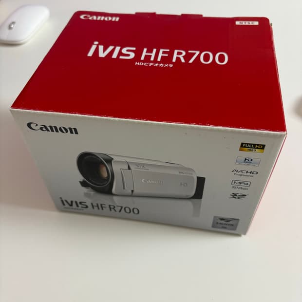 [새상품] 캐논 iVIS HF R700 화이트