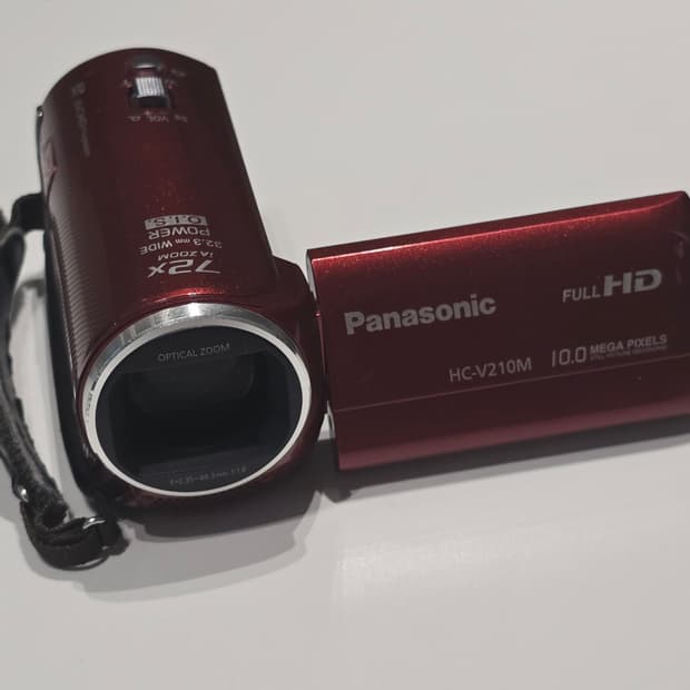 디지털카메라 디카 빈티지 파나소닉 HC-V210M / 작례있음