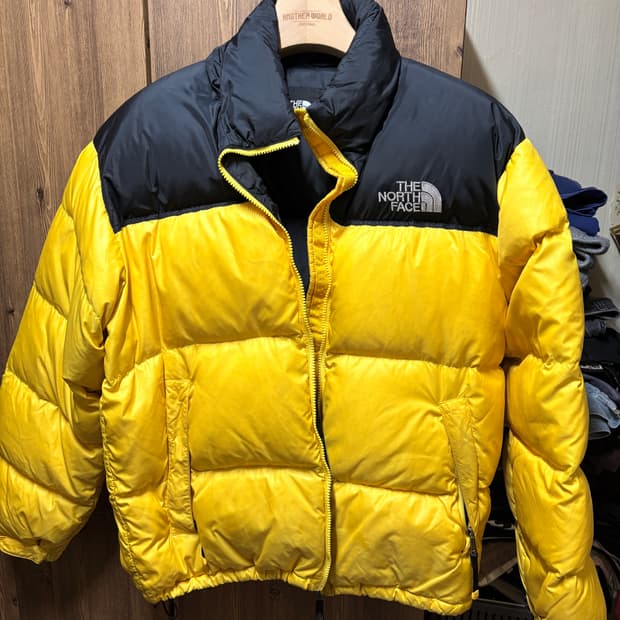노스페이스 700 옐로우 L