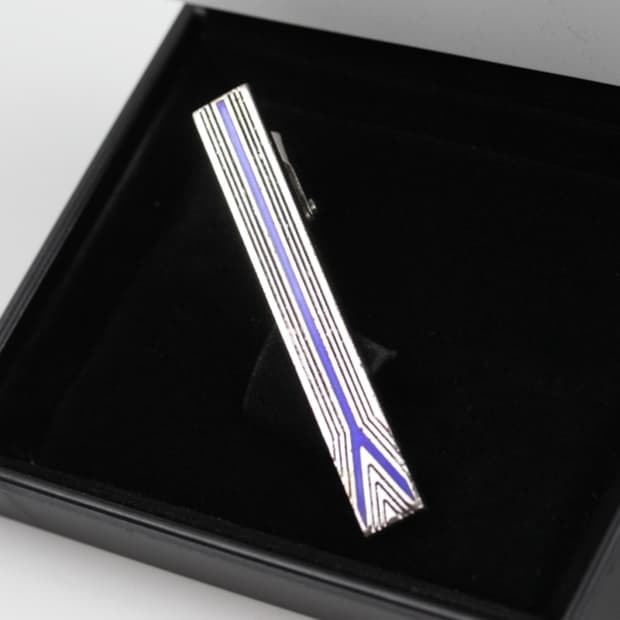 입생로랑 A-등급 5.6cm 남자 명품 넥타이핀 빈티지