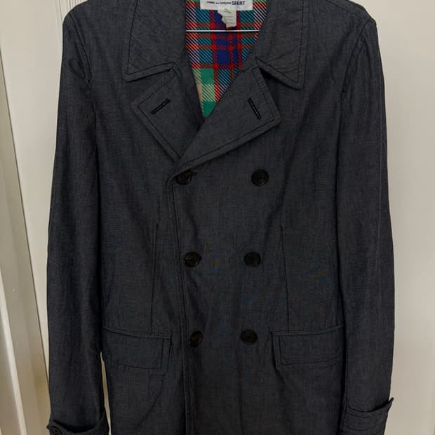 꼼데가르송 셔츠 피코트