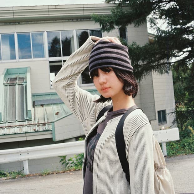 페스토 니트 가디건 도브