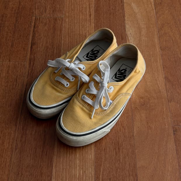 데드스탁 VANS 반스 어센틱 44 옐로우 230