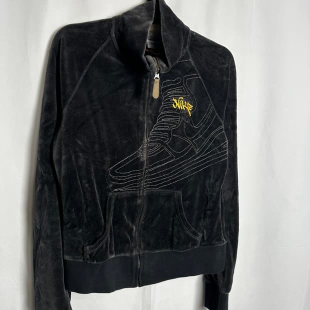 나이키 Y2K 벨벳 트레이닝 셋업 M