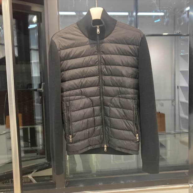 신형 몽클레어 김현우 니트패딩 L