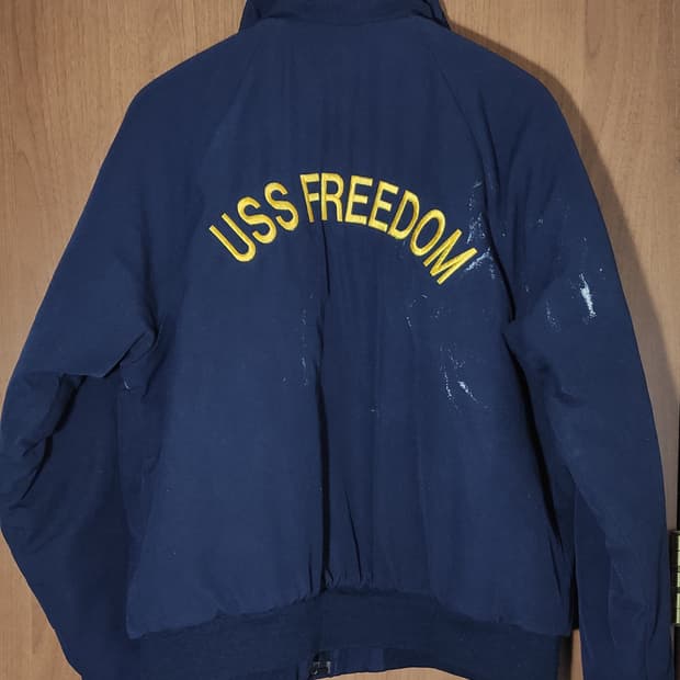 00s 미해군 쉽보드 자켓 표기 xl
