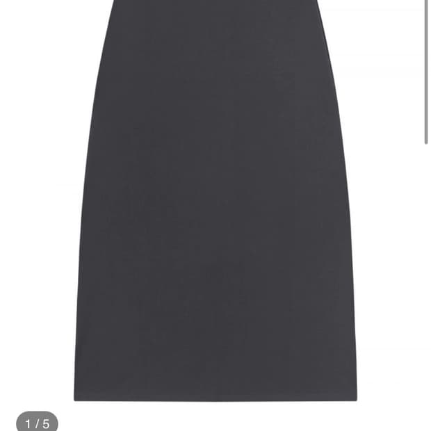 ( 삽니다 ) earthjigu MAXI LONG SKIRT 챠콜 1