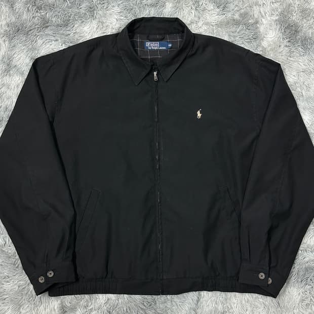 폴로랄프로렌 바라쿠다 스윙톱 자켓 블랙 